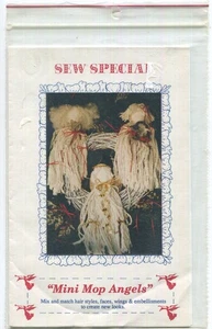 Coser Especial "Mini Mop Angels" Mop Muñeca Patrón/Instrucciones 1990 - Imagen 1 de 2