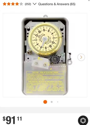 Intermatic R8800 3HP 220V Indoor/Outdoor Sprinkler Timer - Image 1 of 3