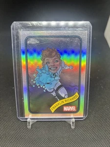 Franklin Richards Topps Chrome Marvel Refractor Karte - Bild 1 von 2