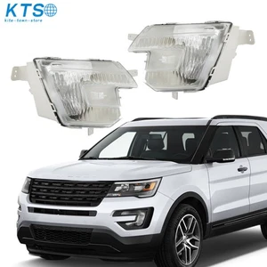 Right+Left Bumper Fog Lights For Ford Explorer 2016-2018 Halogen Driving Lamps - Picture 1 of 14