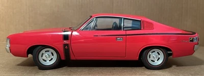 AUTOART 1/18 scale 1971 Chrysler Charger R/T  E49 RHD Red Australia Version - Image 1 of 4