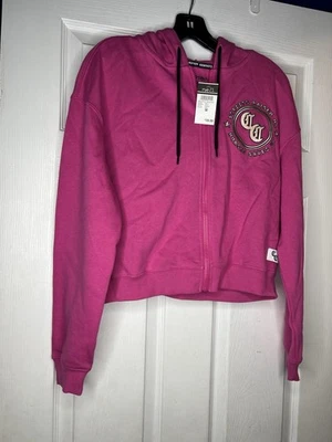 Rue21 Compton Cowboys Sudadera con Capucha Corta Mediana Híbrida Ropa Rosa Caliente Nueva Con Etiquetas Foto 1 de 4