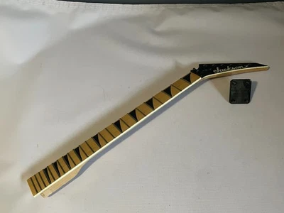 2015 Jackson JS32 Series Bound Maple Guitar Neck 24 trastes Sharkfin Floyd Ready Foto 1 de 4