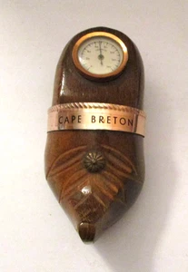VINTAGE CAPE BRETON NOVA SCOTIA KANADA SOUVENIR FUNKTIONIERENDES THERMOMETER ~ C@@L ~ - Bild 1 von 4