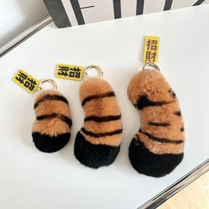 Peluche Animal Pata de Gato Grande Llavero Bolso Dijes Ornamento Año Nuevo Regalo - Imagen 1 de 17