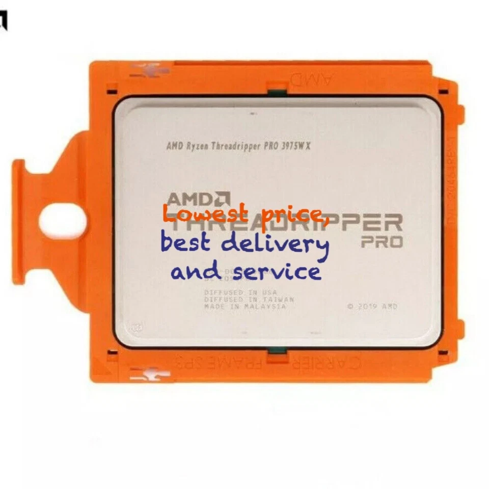 AMD Ryzen Threadripper PRO 3975WX Unlocked 3.5GHz 32 Core sWRX8 CPU Processor - Image 1 of 3