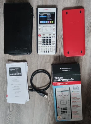 ★ TI-NSPIRE CX II-T MODE EXAMEN Calculatrice Graphique lycée supérieurs texas - Photo 1/4