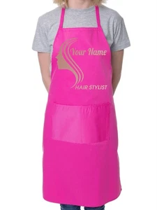 Delantal Personalizado Estilista Añade Tu Nombre Ideal Para Trabajo Peluquería - Imagen 1 de 7