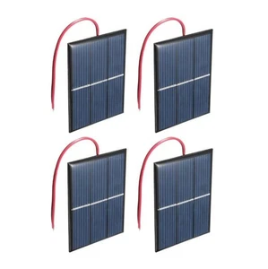 4 Pack 065W 15V Solar Panels with Wiring for Small Scale Solar Systems 60x80mm - Picture 1 of 8