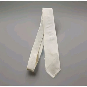 Cravatta collo seta formale Todd Snyder avorio nuova con etichetta $158 - Foto 1 di 11