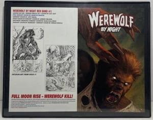Werewolf By Night Wall Art Framed 11”x 14” - Picture 1 of 4