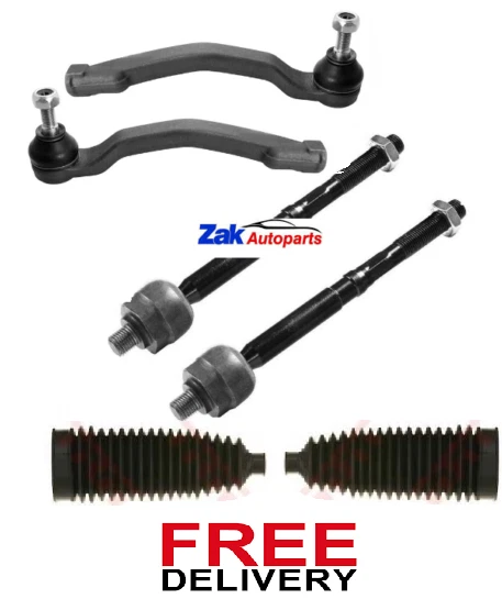 For Megane & Scenic Mk2 02-08 Inner Tie Rod/ Track Rod Ends & Steering Rack Boot - Image 1 of 1