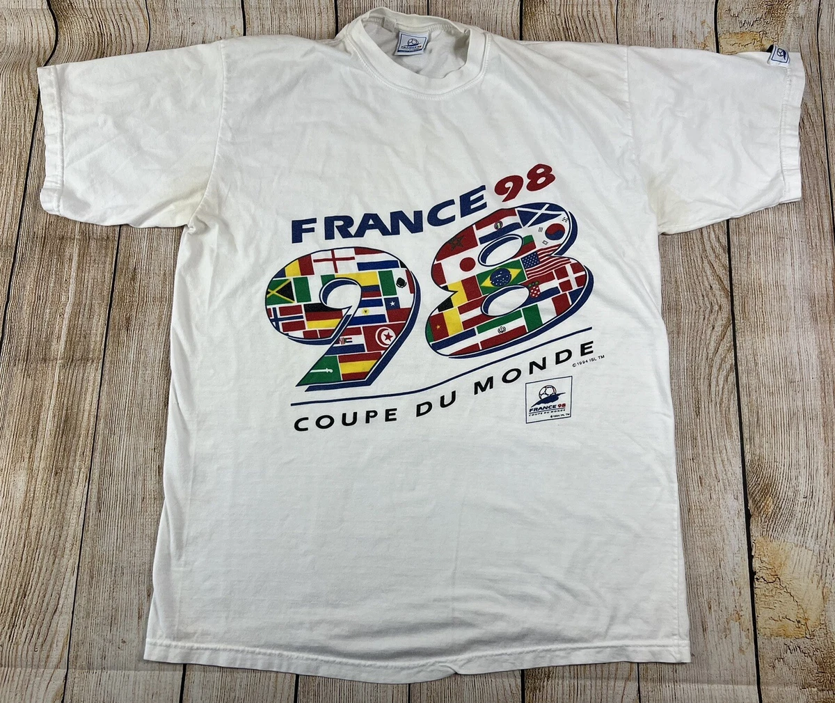 90s フランスW杯Tシャツ サッカー s-l1200.webp