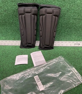 Century PMA Shin Guards No Logo Black Small - Picture 1 of 7