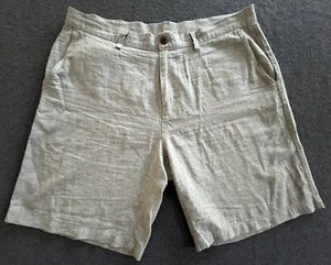 Patagonia Shorts Herren 36 grau getragen Hanf Bio Baumwolle Outdoor Back Step - Bild 1 von 10