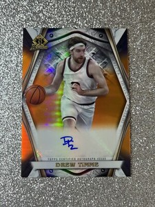 DREW TIMME 2022 Bowman University INVICTA Orange Auto Autograph /25