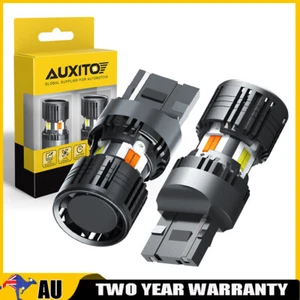 T20 W21W 7443 7440 Daytime Running Light Globe LED Reverse Light AUXITO 2PCS - Picture 1 of 11