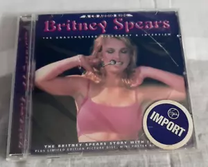 Britney Spears Unauthorised Biography & Interview CD Audio Book 1999 Sealed - Imagen 1 de 3