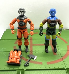 GI JOE 1985 Barbecue w/Accessories & 1989 Marauders BBQ ARAH Hasbro New O-Rings - Picture 1 of 17