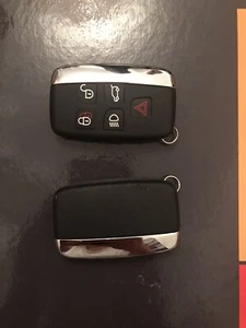 Cle Range Rover 2011-2021 Intelligente 5 Boutons 433 Mhz, Clef Vierge - Picture 1 of 1