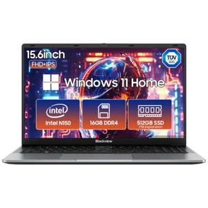 Ordinateur portable Blackview Acebook 6 15,6" Intel N150 16 Go 512 Go SSD ordinateur portable Windows 11 - Photo 1/12