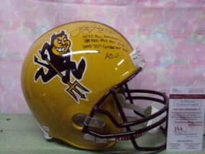JOHN JEFFERSON SIGNED F/S T/B ARIZONA ST. STAT HELMET JSA RARE! CHARGERS - Picture 1 of 2