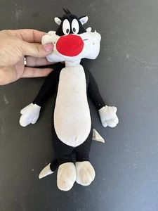 Warner Brothers Looney Tunes Sylvester Stuffed Plush Ace Novelty - Picture 1 of 7