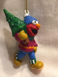 Kurt Adler ELMO & Chrismas Tree Sesame Street Holiday Ornament NWT - Picture 1 of 5
