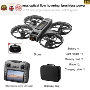 2025 New S156 Drone GPS 8K Professional HD 360° Dual Cameras 5G WIFI Brushless M - Picture 1 of 23