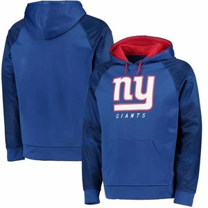 NUEVO CON ETIQUETAS SUDADERA CON CAPUCHA NUEVA YORK GIANTS PARA HOMBRE MAJESTUOSA ARMADURA REAL THERMA BASE SUDADERA - Imagen 1 de 7