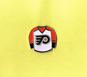 Philadelphia Flyers Hockey NHL White Jersey ACE Lapel Hat Pin - Picture 1 of 1
