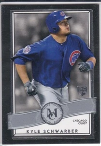 Tarjeta de novato Kyle Schwarber 2016 Topps Museum Collection béisbol RC CHICAGO CUBS - Imagen 1 de 2