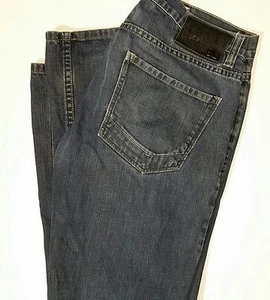 DC Woman's Denim Division Jeans Slim Fit Size 34/32 Zipped Coin Pocket DC Logo - Picture 1 of 8