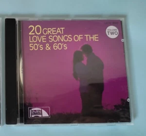 20 Great Love Songs of the 50's & 60's Volume Two (CD - 1988) LIKE NEW! - Picture 1 of 3