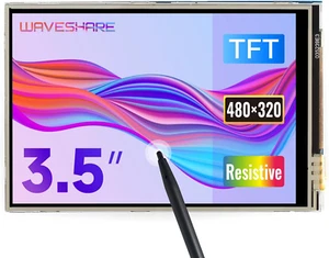 3.5Inch Touch Screen, Compatible with Raspberry Pi 5/4B/3B/Zero/Zero W/Zero 2W/P - Picture 1 of 8