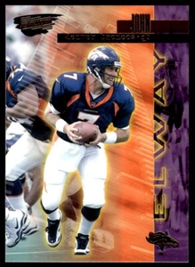 1999 Pacific Revolution Three-Deep Zone John Elway Denver Broncos #4 - Picture 1 of 2