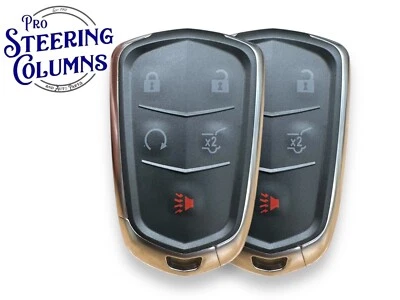 Se adapta a 15-16 Cadillac SRX Smart Key Fob 315 MHz nuevo HYQ2AB / PN: 13598528 (paquete de 2) Foto 1 de 4