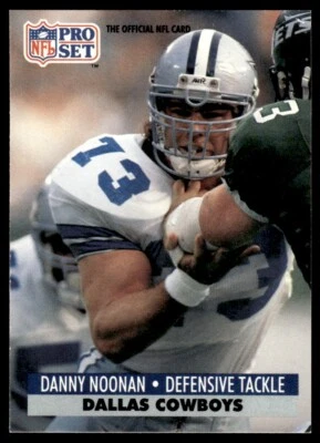 1991 Pro Set Danny Noonan Dallas Cowboys #52 - Image 1 of 2