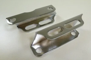 Soporte elevador de freno cromado 55-57 GM horizontal Chevelle Nova Impala Camaro - Imagen 1 de 1