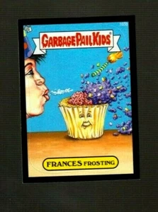 Cubo de basura para niños totalmente nuevo serie 3 {BNS3} ""FRANCES FROSTING" #165b borde negro - Imagen 1 de 1