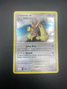 Pokemon Card TCG Lopunny (Pop Series 9 9/17) Holo Swirl 2009 Nintendo - Picture 1 of 4