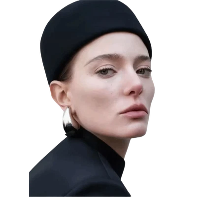 Elegant Fedoras Hats 100% Wool Millinery Berets Fashion Pillbox Hat for Party