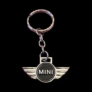 UK British Union Jack Mini Cooper Quebec City Dealership Key Chain - Picture 1 of 2