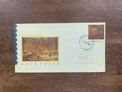 AUSTRALIA 1990 PSE 084 FDI GOLD FEVERQUEENSLAND GOLDFIELDS - Image 1 of 2