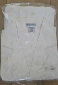 Medline Unisex SilverTouch Staff Length Lab Coat, White., Small. New. - Picture 1 of 6