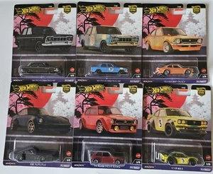 Hot Wheels Premium Car Culture Japan Historics 4 Complete Set of 6 JH4 CHASE - Picture 1 of 13
