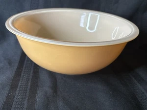 Vintage Pyrex 323 1.5 L Tan Brown Mixing Bowl - Clear Bottom - Picture 1 of 5