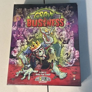 Grave Business Zombie Board Game By Minion Games BRAND NEW SEALED - Picture 1 of 2