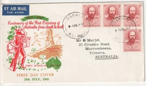 Australia fdc first day cover 1962 Stuart - Picture 1 of 1