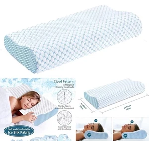 Ergonomisches Nackenkissen Memory Schaum Wellenform gegen Nackenschmerzen(10066- - Bild 1 von 4